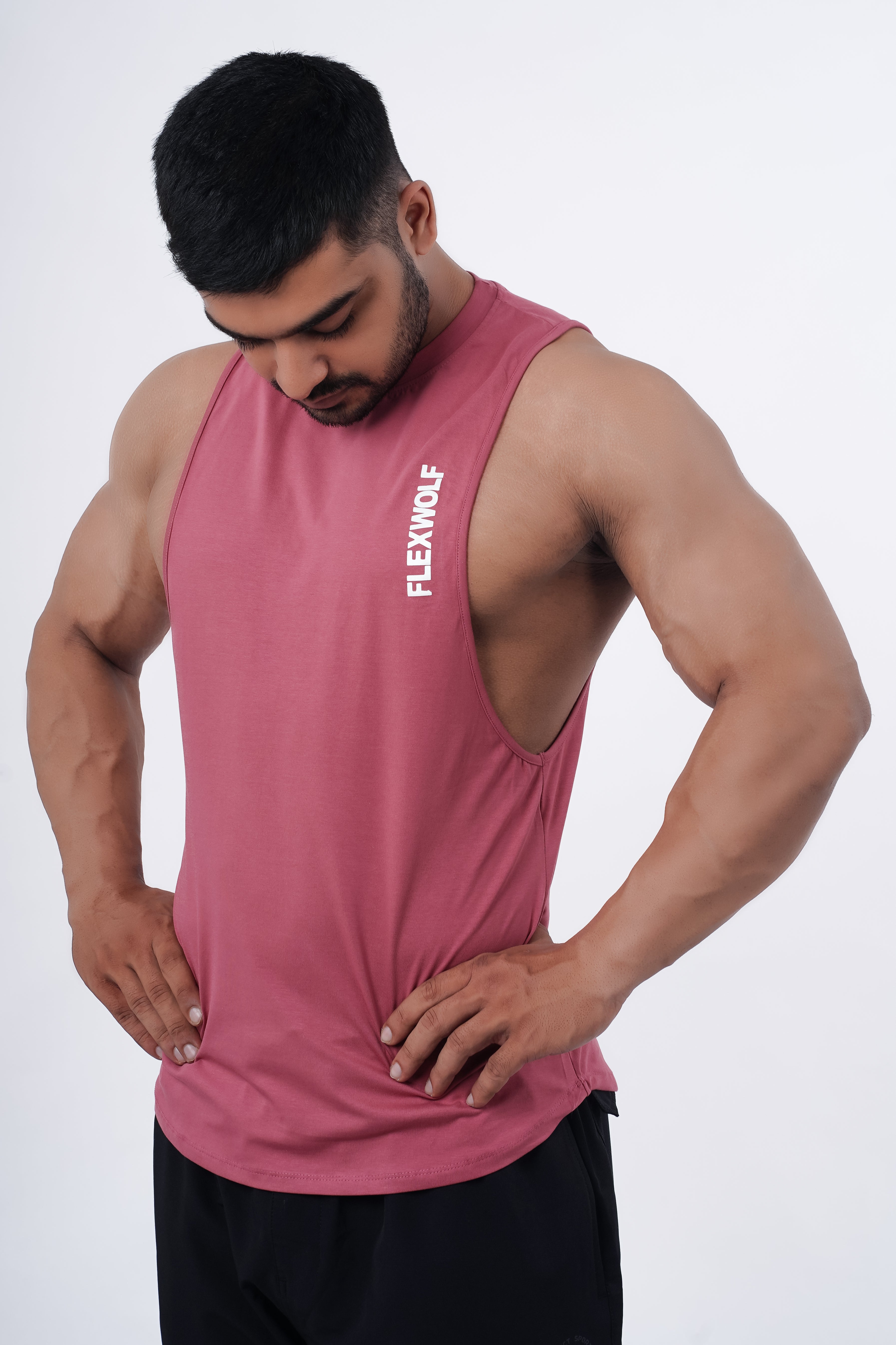2 in 1 Combo - White Alpha Compression Tank and Onion Flex Arm Tank