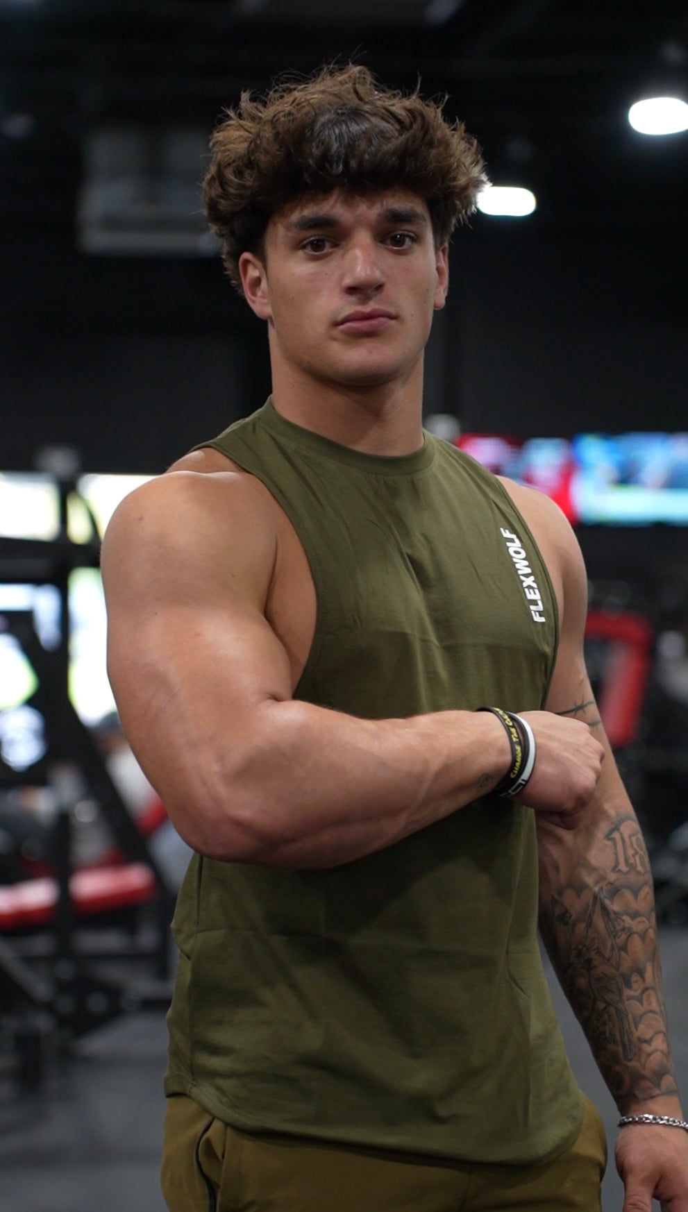 Flex Arm Tank (Beige-Olive-Grey) Combo